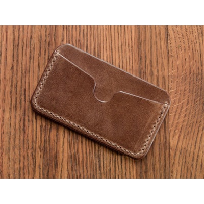 Front Pocket Card Wallet  Hand-Stitched