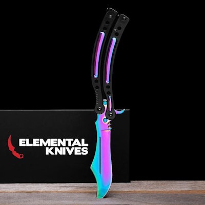 
  Rainbow Fade Butterfly 2 - Real CSGO Knife - Elemental Knives


American Expr