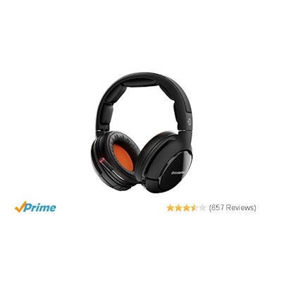 SteelSeries Siberia 800 Lag-Free Wireless Gaming Headset with OLED T