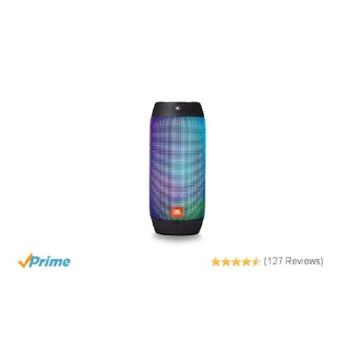 Amazon.com: JBL Pulse 2 Portable Splashproof Bluetooth Speaker, Black: Electroni