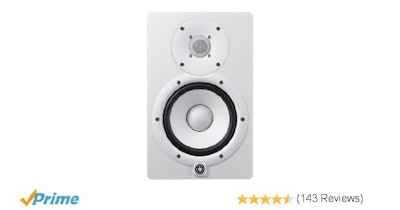 Amazon.com: Yamaha HS7 W 6.5-Inch Powered Studio Monitor, White: Musical Instrum
