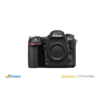 Amazon.com : Nikon D500 DX-Format Digital SLR (Body Only) : Camera & Photo