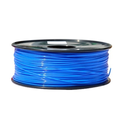 HobbyKing 3D Printer Filament 1.75mm PLA 1KG Spool (Bright Blue)