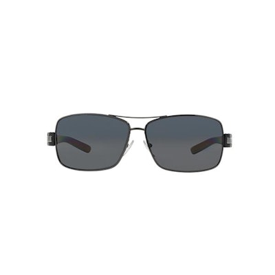 Prada PR 54IS 64 Grey & Gunmetal Polarized Sunglasses | Sunglass Hut USA