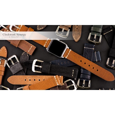 Leather Bands for Apple Watch® | Clockwork Synergy