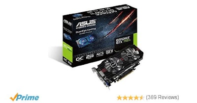ASUS GeForce GTX 750Ti  2GB 