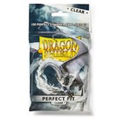 Dragon Shield Perfect Fit sleeves - 100 ct. in bag. - Arcane Tinmen