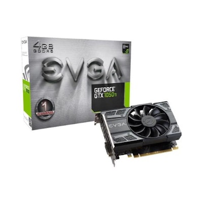 EVGA GeForce GTX 1050 Ti SC Gaming, 4GB GDDR5