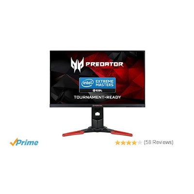 Acer Predator XB271HU 27 inch Wide screen Monitor - Black: Amazon.co.uk: Compute