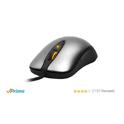 Amazon.com: SteelSeries Sensei Laser Gaming Mouse - Grey: Electronics