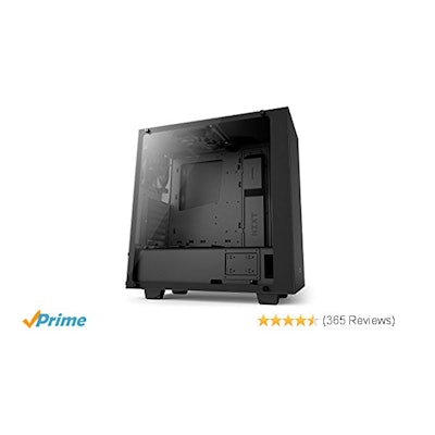 Amazon.com: NZXT S340VR Elite Computer Case , Matte Black (CA-S340W-B3): Compute