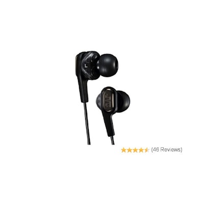JVC HA-FXT90 Marshmallow Inner-Ear Earbuds with Microphone & Remote