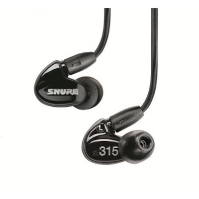 Amazon.com: Shure SE315-K, Sound Isolating Earphone, Hi-Definition Micro Speaker