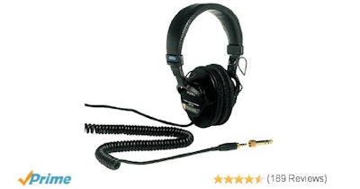 Sony MDR7506 Professional Large Diaphragm Headphone: Amazon.ca: Musical Instrume