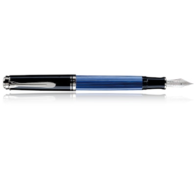 Pelikan Souverän fountain pen Black-Blue-Silver M805 M405