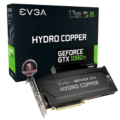 EVGA GeForce GTX 1080 Ti SC Hydro Copper GAMING, 11G-P4-6399-KR, 11GB GDDR5X, Hy