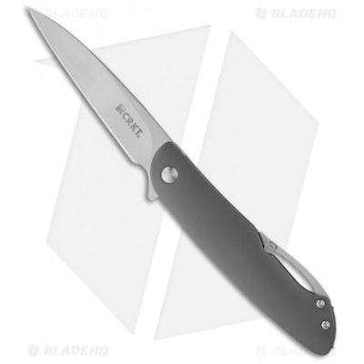 CRKT Ken Onion Swindle Knife Folder (3.20" Satin Plain) K240XXP - Blade HQ