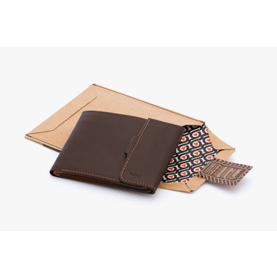 Bellroy Coin Fold: Slim Leather Wallet With Coin Pocket