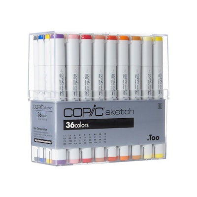 Copic Sketch Markers - Basic set of 36