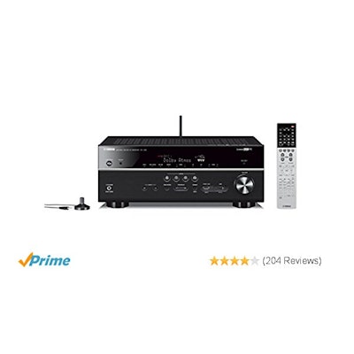 Amazon.com: Yamaha RX-V681BL 7.2-Channel MusicCast AV Receiver with Bluetooth: H