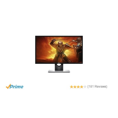 Amazon.com: Dell Gaming Monitor SE2417HG 23.6" TN LCD Monitor with 2ms Response