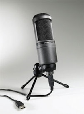 Audio-Technica AT2020 USB Cardioid Condenser USB Microphone