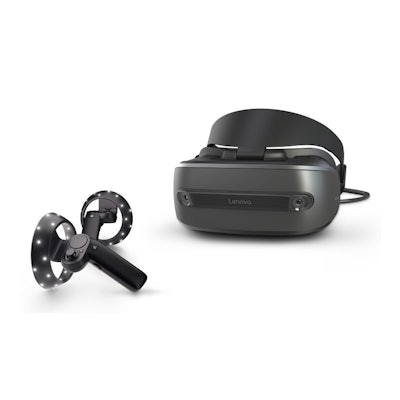 Lenovo Explorer Windows Mixed Reality Headset with Motion Controllers