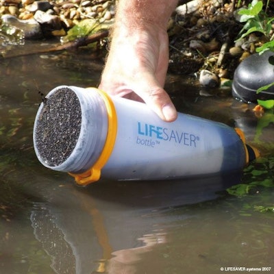 LIFESAVER® Portable Water Bottle with Filter and Purifier