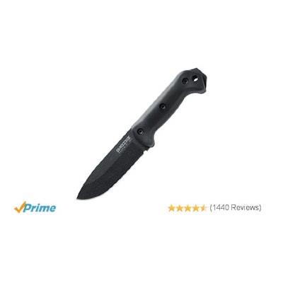 Amazon.com : Ka-Bar Becker BK2 Campanion Fixed Blade Knife : Fixed Blade Tool Kn