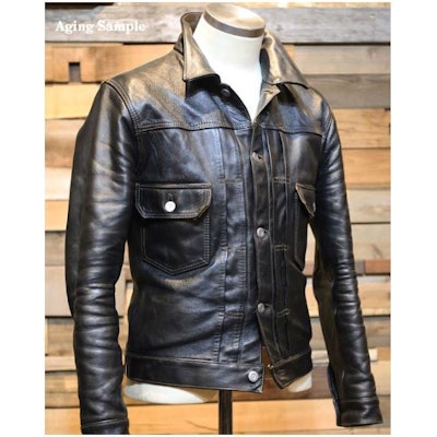 HorseHideJacket "Still Water" | HIGH LARGE LEATHERS