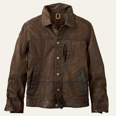 Timberland | Men's Tenon Leather Bomber Jacket