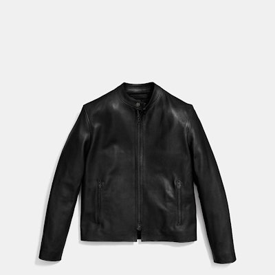 COACH Mens Leather Jackets | Leather Racer