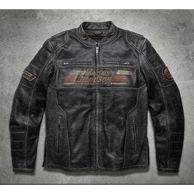 Harley-Davidson | Men's Astor Distressed Leather Jacket