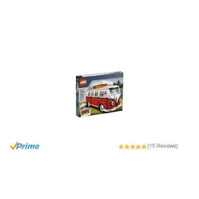 Amazon.com: LEGO Creator Expert 10220 Volkswagen T1 Camper Van: Toys & Games