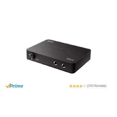 Amazon.com: Creative Sound Blaster X-Fi HD USB Audio System with Phono Preamp: E