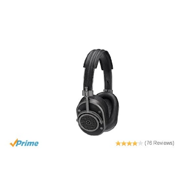Amazon.com: Master & Dynamic MH40 Over Ear Headphone - Gunmetal: Home Audio & Th