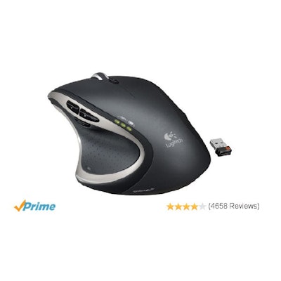 Amazon.com: Logitech Wireless Performance Mouse MX for PC and Mac, Large Mouse, 