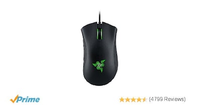 Amazon.com: Razer DeathAdder Chroma - Multi-Color Ergonomic Gaming Mouse - 10,00