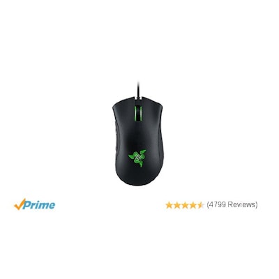 Amazon.com: Razer DeathAdder Chroma - Multi-Color Ergonomic Gaming Mouse - 10,00