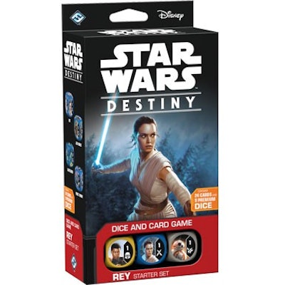 Star Wars Destiny: Dice & Card Game - Rey Starter Set (Preorder - Ships Early Ja