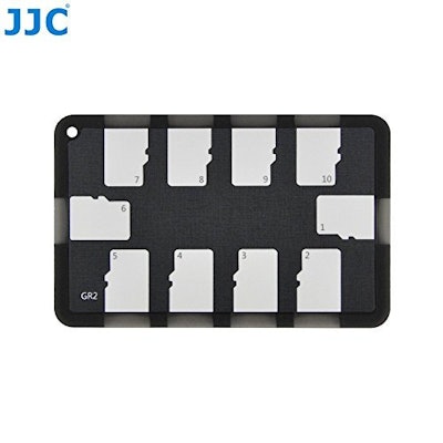 JJC Memory Card Case for 10x microSD Cards - Gray Edition - MCH-MSD10: Amazon.ca