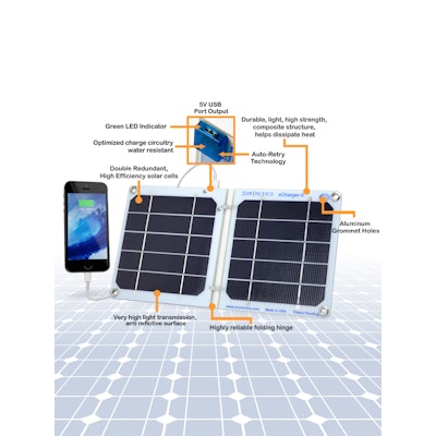 Suntactics S-5 Ultralight Solar Charger