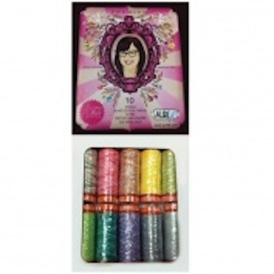 Aurifil Thread Set PREMIUM COLLECTION By Tula Pink Variegated 50wt Cotton 10 Sma