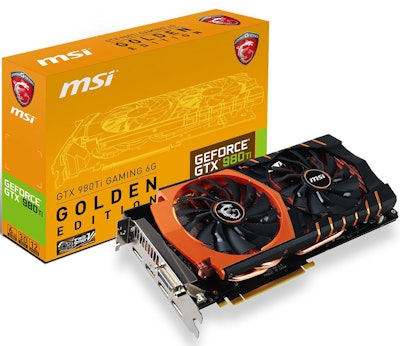 GTX 980 Ti GAMING 6G GOLDEN EDITION | MSI Global | Graphics card - The world lea