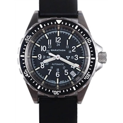 Marathon Medium GSAR Swiss Automatic Dive Watch with sapphire crystal, tritium i