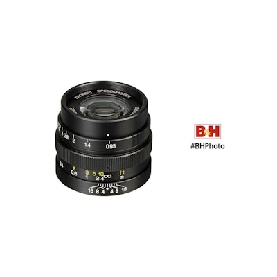 Mitakon Zhongyi Speedmaster 25mm f/0.95 Lens MTK25MF095BK B&H