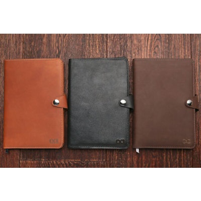 Allegory Handcrafted Goods Co. | A5 Leather Notebook Cover