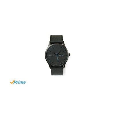 Amazon.com: The Nomatic Leather Band Watch - Black: Watches