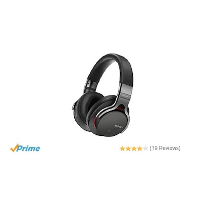 Sony MDR-1ABT (Black) High-Resolution Audio Wireless Stereo Headset 