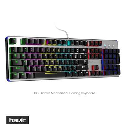 HAVIT® HV-KB366L RGB Backlit Mechanical Gaming Keyboard